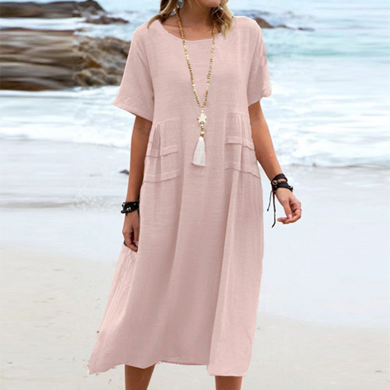 Women's Casual Summer Midi Dress