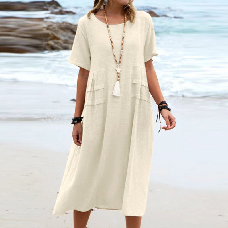 Women's Casual Summer Midi Dress