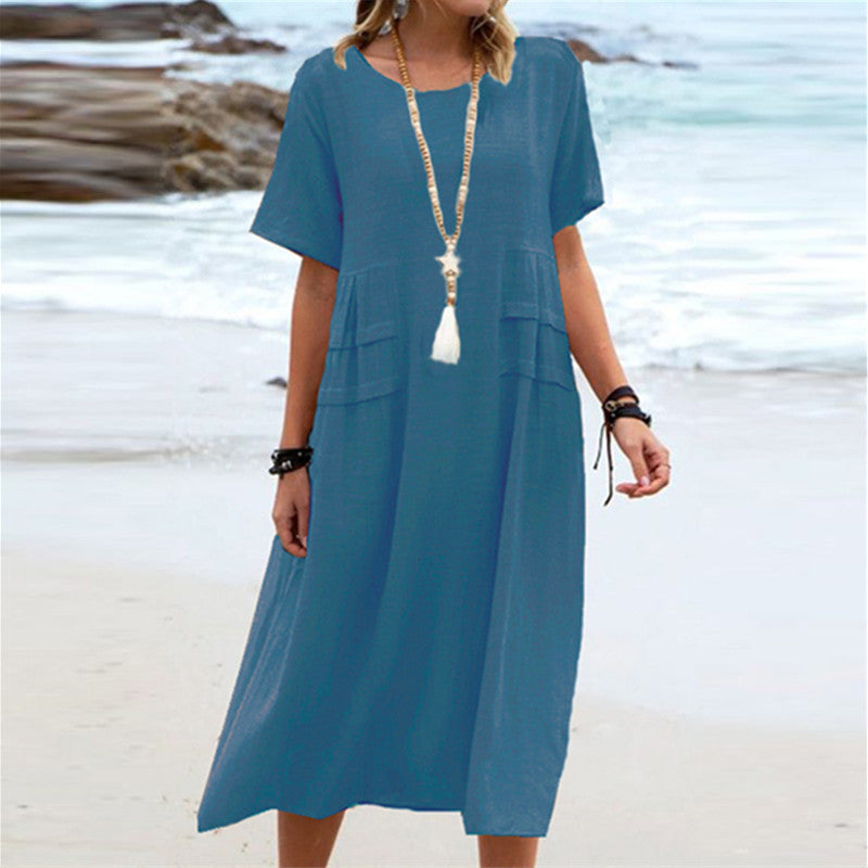 Women's Casual Summer Midi Dress