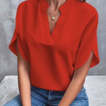 Women's V-Neck Blouse