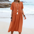 Women's Casual Summer Midi Dress