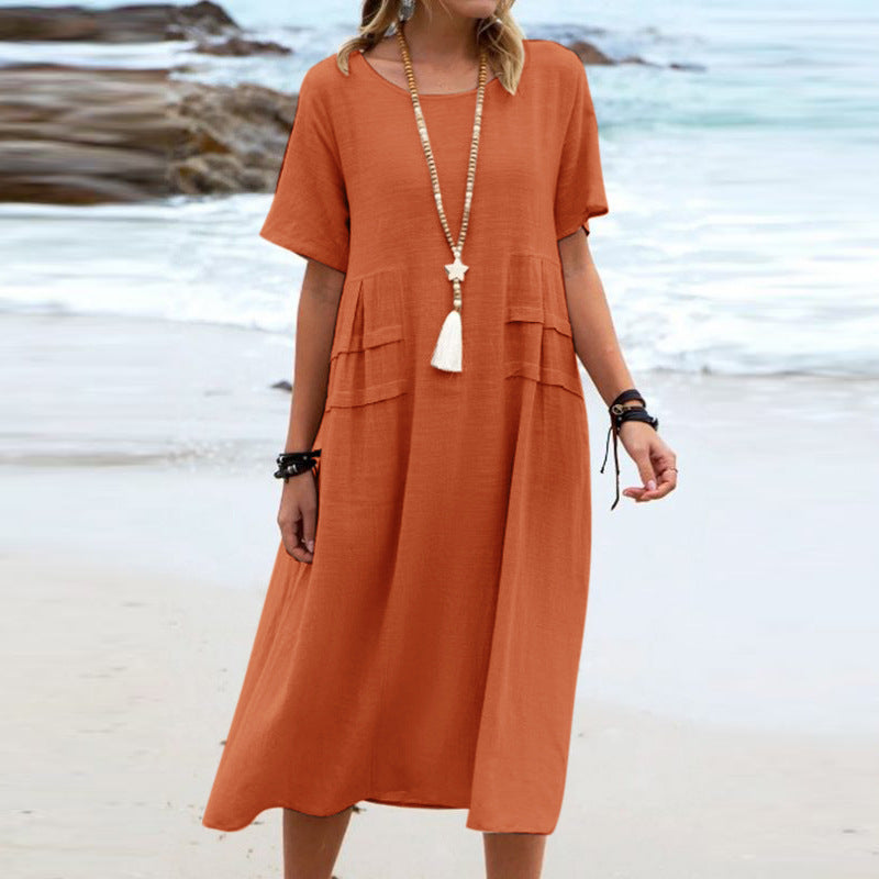 Women's Casual Summer Midi Dress