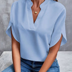 Women's V-Neck Blouse